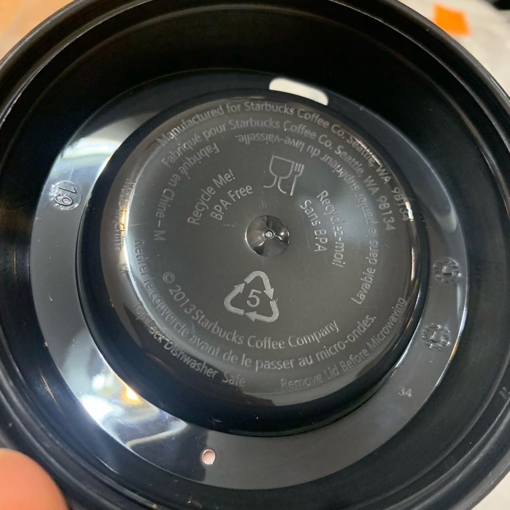 Starbucks® Black Tumbler and Store T-Shirt - Picture 7 of 8